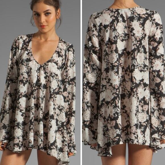 For Love & Lemons Day Tripper Mini Dress - Picture 1 of 9